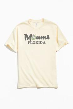 男装Urban Outfitters, Urban Outfitters | Miami Florida Orange Blossom Tee商品图片 额外9.5折, 额外九五折