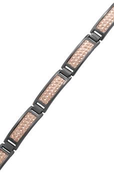 Effy | Two-Tone Sterling Silver Woven Link Flex Bracelet商品图片,3.4折