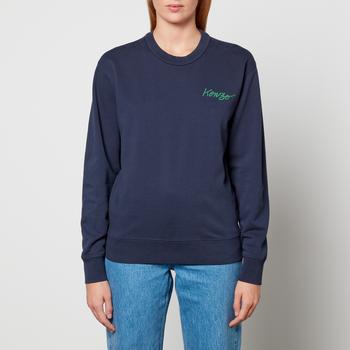 推荐Kenzo Printed Loopback Cotton-Jersey Sweatshirt商品