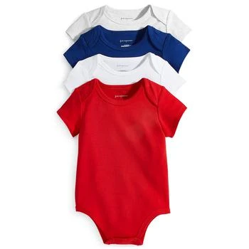 First Impressions | Unisex Bodysuits, Pack of 4, Created for Macy's 独家减免邮费