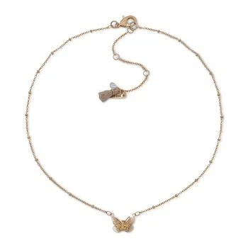 推荐Gold-Tone Butterfly Pendant Necklace, 16" + 3" extender商品