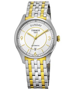 推荐Tissot T-Classic T-One Automatic Day-Date Two-Tone Men's Watch T038.430.22.037.00商品