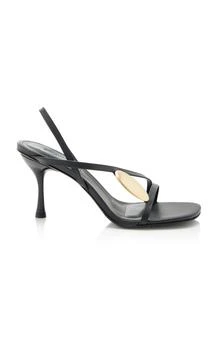 推荐SIMKHAI - Eclipse Leather Sandals - Black - IT 39 - Moda Operandi商品