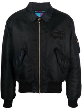 Versace | Logo patch bomber jacket商品图片,5.9折