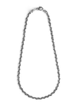 商品Emanuele Bicocchi | Knot Braid Sterling Silver Necklace,商家Saks Fifth Avenue,价格¥2787图片