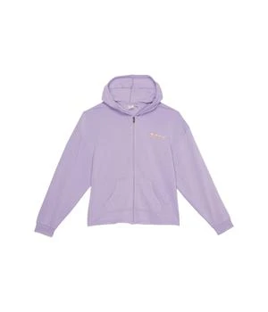 推荐Early In The Morning Oversized Zip-Up Hoodie (Little Kids/Big Kids)商品