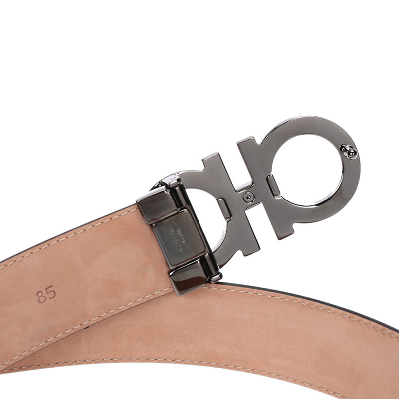 加拿大菲拉格慕皮带, Salvatore Ferragamo | Salvatore Ferragamo 菲拉格慕 男士黑色牛皮板扣皮带腰带 67-9110-0587067【包装随机，部分无包装盒】商品图片 独家减免邮费