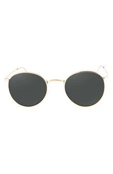 推荐Roe 50mm Polarized Round Sunglasses商品