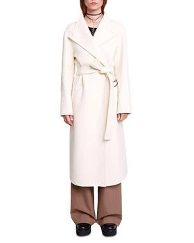 Maje | Genesis Belted Long Coat 