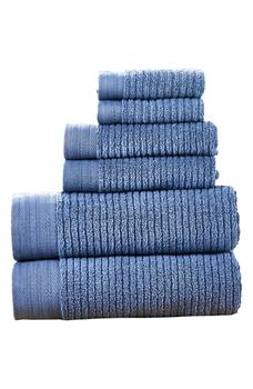 商品Soft Rib Quick Dry 6-Piece Towel Set图片