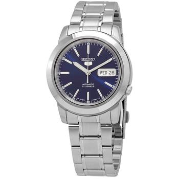精工机械表怎么样, Seiko | Seiko 5 Automatic Blue Dial Mens Watch SNKE51J1商品图片 4.9折