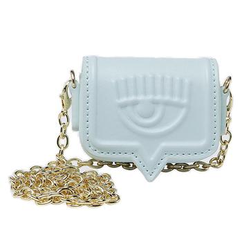 product Chiara Ferragni Logo Debossed Chain-Linked Clutch Bag - Only One Size image