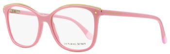 推荐Victoria's Secret Women's Classic Eyeglasses VS5012 072 Pink/Gold 53mm商品