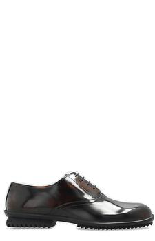 MAISON MARGIELA | Maison Margiela Numbers-Embossed Lace-Up Derby Shoes商品图片,5.7折