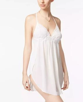 Linea Donatella | Juliet Lace-Trimmed Chiffon Chemise Lingerie Nightgown,商家Macy's,价格¥201