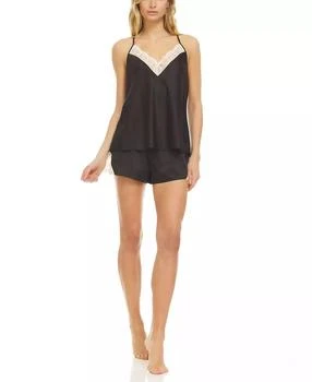 Flora Nikrooz | Kit Heart Lace Cami & Tap Shorts Pajama Set,商家Macy's,价格¥219