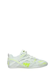 推荐Sneakers Fabric White Fluo Yellow商品