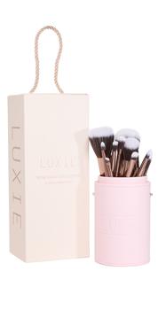 商品Luxie Luxie 标志性玫瑰金化妆刷套装图片