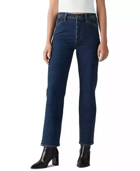Levi's | Women's Ribcage High Rise Straight Ankle Jeans,商家Macy's,价格¥235