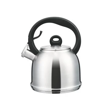 BergHOFF | 1 Piece Essential Cami Stainless Steel 18/10 Whistling Kettle, 2 Quart,商家Macy's,价格¥764