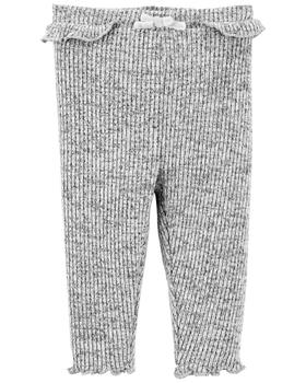 紧身裤男, OshKosh | Ruffle Detail Leggings商品图片 3.2折