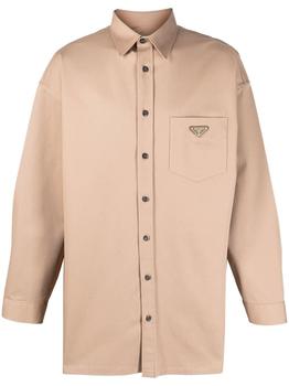 Prada | Prada Gabardine Stretch Shirt商品图片,额外8.5折, 额外八五折