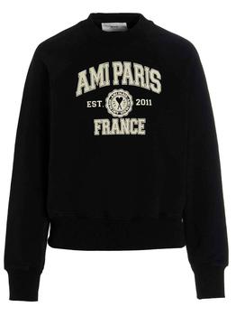 AMI | AMI Logo Printed Crewneck Sweatshirt商品图片,7.1折起