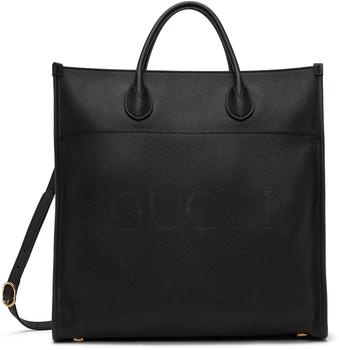 古驰托特包, Gucci | 黑色大号 Cripto 托特包商品图片 