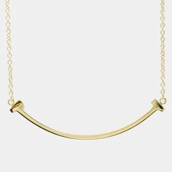 推荐Tiffany & Co. T Smile Large 18K Yellow Gold Necklace商品