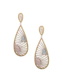 Eye Candy LA | Luxe Crystal Drop Earrings商品图片,5折
