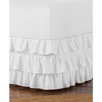 Levinsohn Textiles | Belles & Whistles 3-Tiered Ruffle Twin Bed Skirt,商家Macy's,价格¥521
