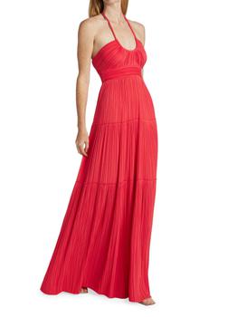 A.L.C., A.L.C. | Cecilia Pleated Maxi-Dress商品图片 4.9折