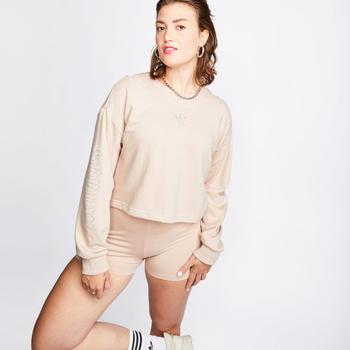 推荐adidas Slouchy Crew Sweatshirt - Step Into You - Women Sweatshirts商品