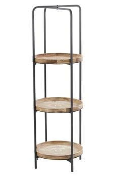 SONOMA SAGE HOME | Brown Wood Traditional Shelving Unit,商家Nordstrom Rack,价格¥938