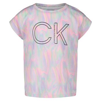 Calvin Klein | Big Girls Solar Flare Print T-shirt商品图片,5折