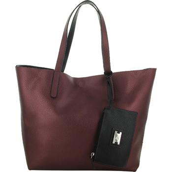 推荐Style & Co. Womens Clean Cut Reversible Faux Leather Tote Handbag商品