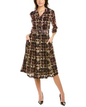 samantha thavasa, SAMANTHA SUNG | Samantha Sung Audrey D 3 Wool Shirtdress商品图片 3.5折