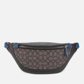 coach托特包斜挎包, Coach | Coach Men's League Belt Bag - Charcoal/Black商品图片 