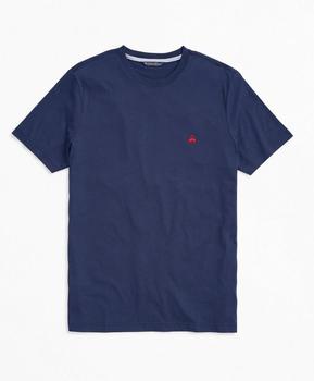 Brooks Brothers | Washed Supima® Cotton Logo Crewneck T-Shirt商品图片,