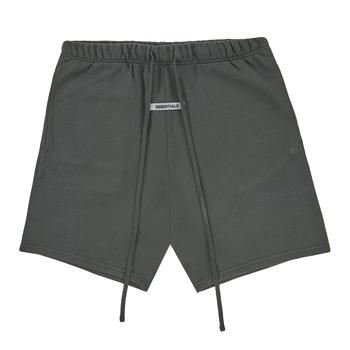 essentials短裤, Essentials | Fear Of God Essentials Weathered Black Shorts商品图片 