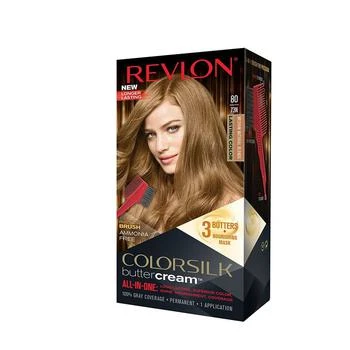 Revlon | Revlon - Colorsilk All-In-One Butter Cream Hair Colour in #80 Medium Natural Blonde,商家Unineed,价格¥114