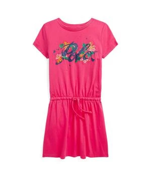 Ralph Lauren | Logo Cotton Jersey Tee Dress (Toddler/Little Kids),商家Zappos,价格¥184
