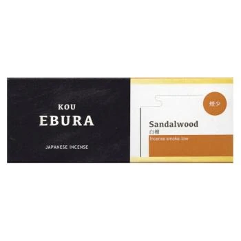 BAIKODOU | 梅熏堂EBURA线香淡雅白檀香18g,商家Beyond J-World,价格¥73