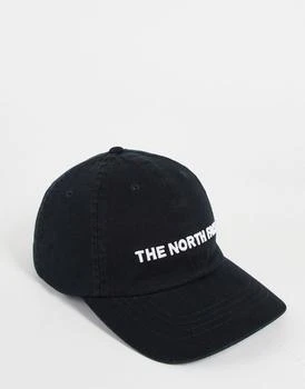 The North Face | The North Face horizontal embro cap in black 