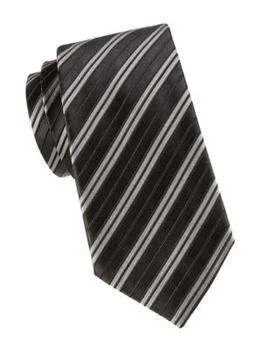 Striped Silk-Blend Tie,价格$72.80