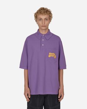 Acne Studios | Bubble Logo Polo T-Shirt Purple商品图片,7折, 独家减免邮费