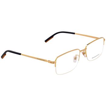 商品Men's Gold Tone Square Eyeglass Frames EZ5190-D03257图片