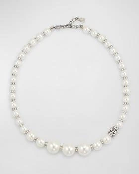 Givenchy | Pearlescent and Crystal Degrade Short Necklace,商家Neiman Marcus,价格¥6517