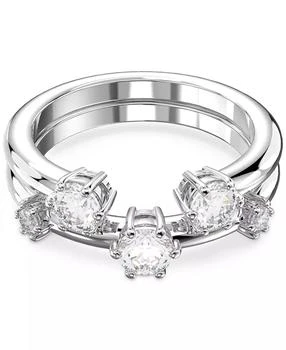 Swarovski | 2-Pc. Set Constella Crystal Ring,商家Macy's,价格¥1095