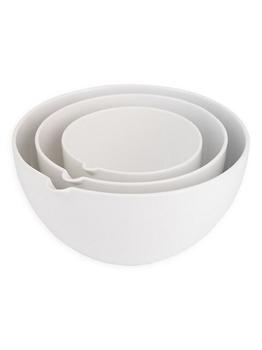 商品Nambé | Duets Nesting Mixing Bowl Set,商家Saks Fifth Avenue,价格¥589图片